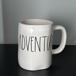 Rae Dunn White Adventure Mug
